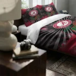 Minnesota Wild Sunburst Splatter Bedding Set Best Selling