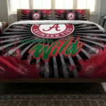 Minnesota Wild Sunburst Splatter Bedding Set Best Selling