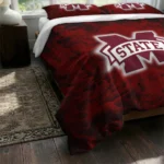 Mississippi State Bulldogs Red Mist Bedding Set Best Selling