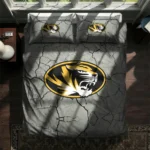 Missouri Tigers Cracked Texture Bedding Set Best Selling
