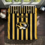 Missouri Tigers Stripe Style Bedding Set Best Selling