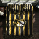 Missouri Tigers Stripe Style Bedding Set Best Selling