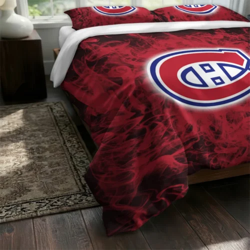 Montreal Canadiens Red Mist Bedding Set Fashion Forward