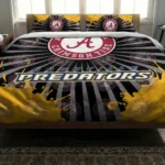 Nashville Predators Sunburst Splatter Bedding Set Best Selling