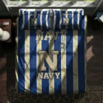 Navy Midshipmen Stripe Style Bedding Set Best Selling