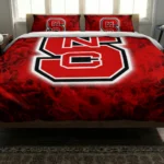 Nc State Wolfpack Red Mist Bedding Set Best Selling