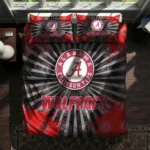 Nc State Wolfpack Sunburst Splatter Bedding Set Best Selling