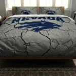 Nevada Wolf Pack Cracked Texture Bedding Set Best Selling