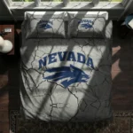 Nevada Wolf Pack Cracked Texture Bedding Set Best Selling