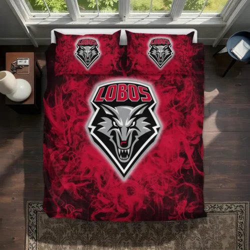 New Mexico Lobos Red Mist Bedding Set Best Selling
