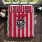 New Mexico Lobos Stripe Style Bedding Set Best Selling