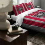 New Mexico Lobos Stripe Style Bedding Set Best Selling