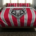 New Mexico Lobos Stripe Style Bedding Set Best Selling