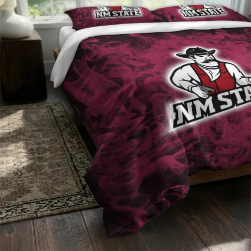 New Mexico State Aggies Red Mist Bedding Set Fashion Forward