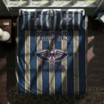 New Orleans Pelicans Stripe Style Bedding Set Best Selling