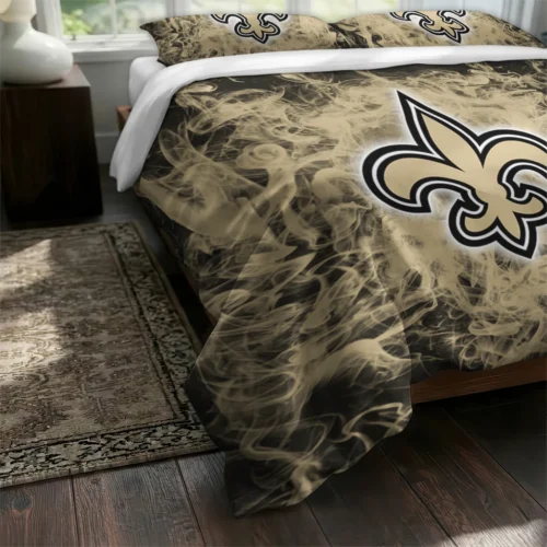 New Orleans Saints Red Mist Bedding Set Fashion Forward