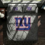New York Giants Cracked Texture Bedding Set Best Selling