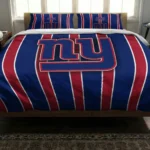 New York Giants Stripe Style Bedding Set Best Selling