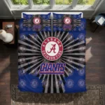 New York Giants Sunburst Splatter Bedding Set Best Selling