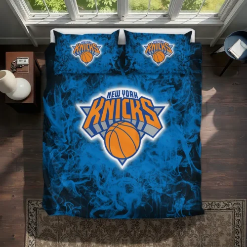 New York Knicks Red Mist Bedding Set Best Selling