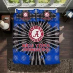 New York Rangers Sunburst Splatter Bedding Set Best Selling