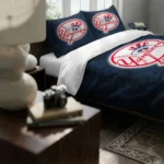 New York Yankees Red Mist Bedding Set Best Selling