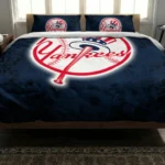 New York Yankees Red Mist Bedding Set Best Selling