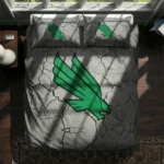 North Texas Mean Green Cracked Texture Bedding Set Best Selling