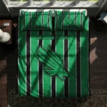 North Texas Mean Green Stripe Style Bedding Set Best Selling