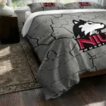 Northern Illinois Huskies Cracked Texture Bedding Set Best Selling
