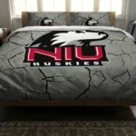 Northern Illinois Huskies Cracked Texture Bedding Set Best Selling