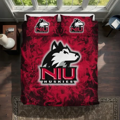 Northern Illinois Huskies Red Mist Bedding Set Best Selling