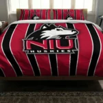 Northern Illinois Huskies Stripe Style Bedding Set Best Selling