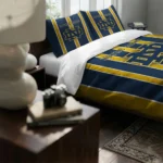 Notre Dame Fighting Irish Stripe Style Bedding Set Best Selling
