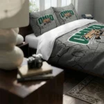 Ohio Bobcats Cracked Texture Bedding Set Best Selling