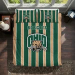 Ohio Bobcats Stripe Style Bedding Set Best Selling