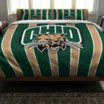 Ohio Bobcats Stripe Style Bedding Set Best Selling