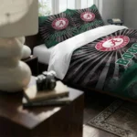 Ohio Bobcats Sunburst Splatter Bedding Set Best Selling
