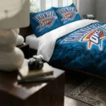 Oklahoma City Thunder Red Mist Bedding Set Best Selling