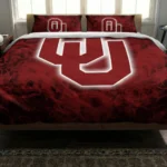 Oklahoma Sooners Red Mist Bedding Set Best Selling