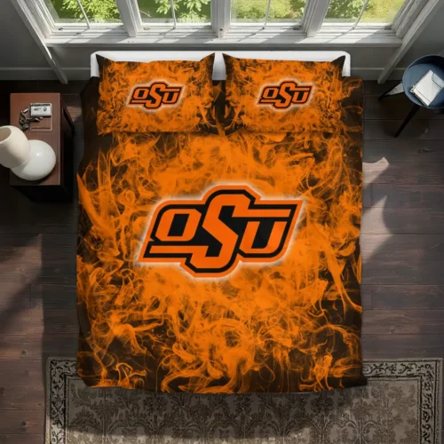 Oklahoma State Cowboys Red Mist Bedding Set Best Selling