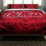 Ole Miss Rebels Red Mist Bedding Set Best Selling