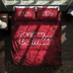Ole Miss Rebels Red Mist Bedding Set Best Selling