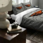 Oregon State Beavers Cracked Texture Bedding Set Best Selling