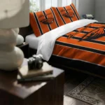 Oregon State Beavers Stripe Style Bedding Set Best Selling