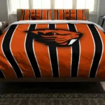 Oregon State Beavers Stripe Style Bedding Set Best Selling