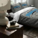 Orlando Magic Cracked Texture Bedding Set Best Selling