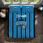 Orlando Magic Stripe Style Bedding Set Best Selling