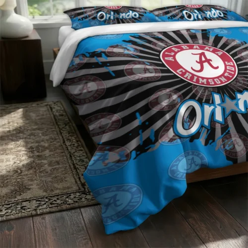Orlando Magic Sunburst Splatter Bedding Set Fashion Forward