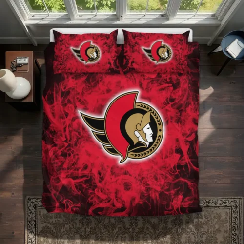 Ottawa Senators Red Mist Bedding Set Best Selling